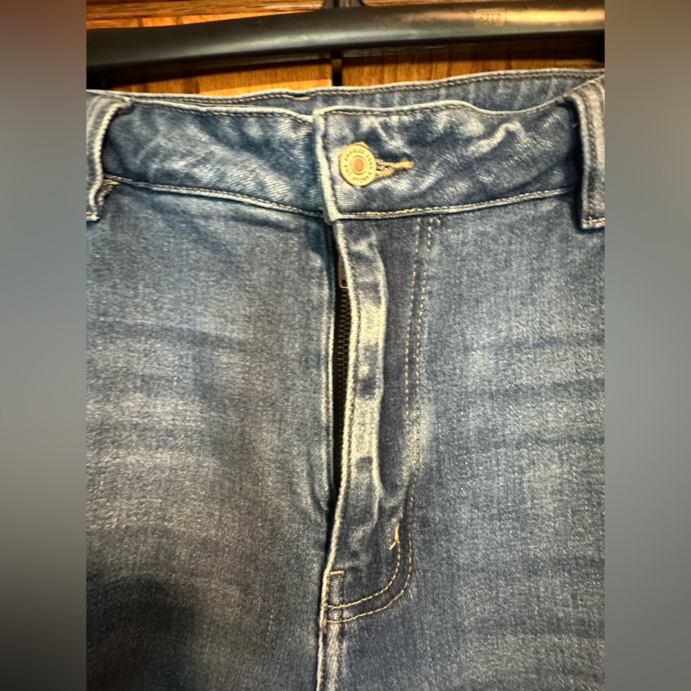 KanCan Women's Ripped Skinny Jeans - Blue - Picture 3 of 9